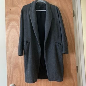 Zara grey coat